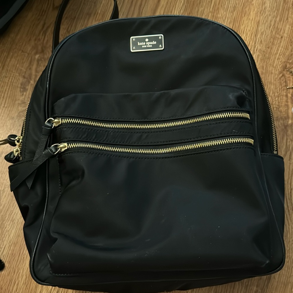 Kate Spade backpack -black